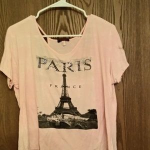 Paris loose crop top